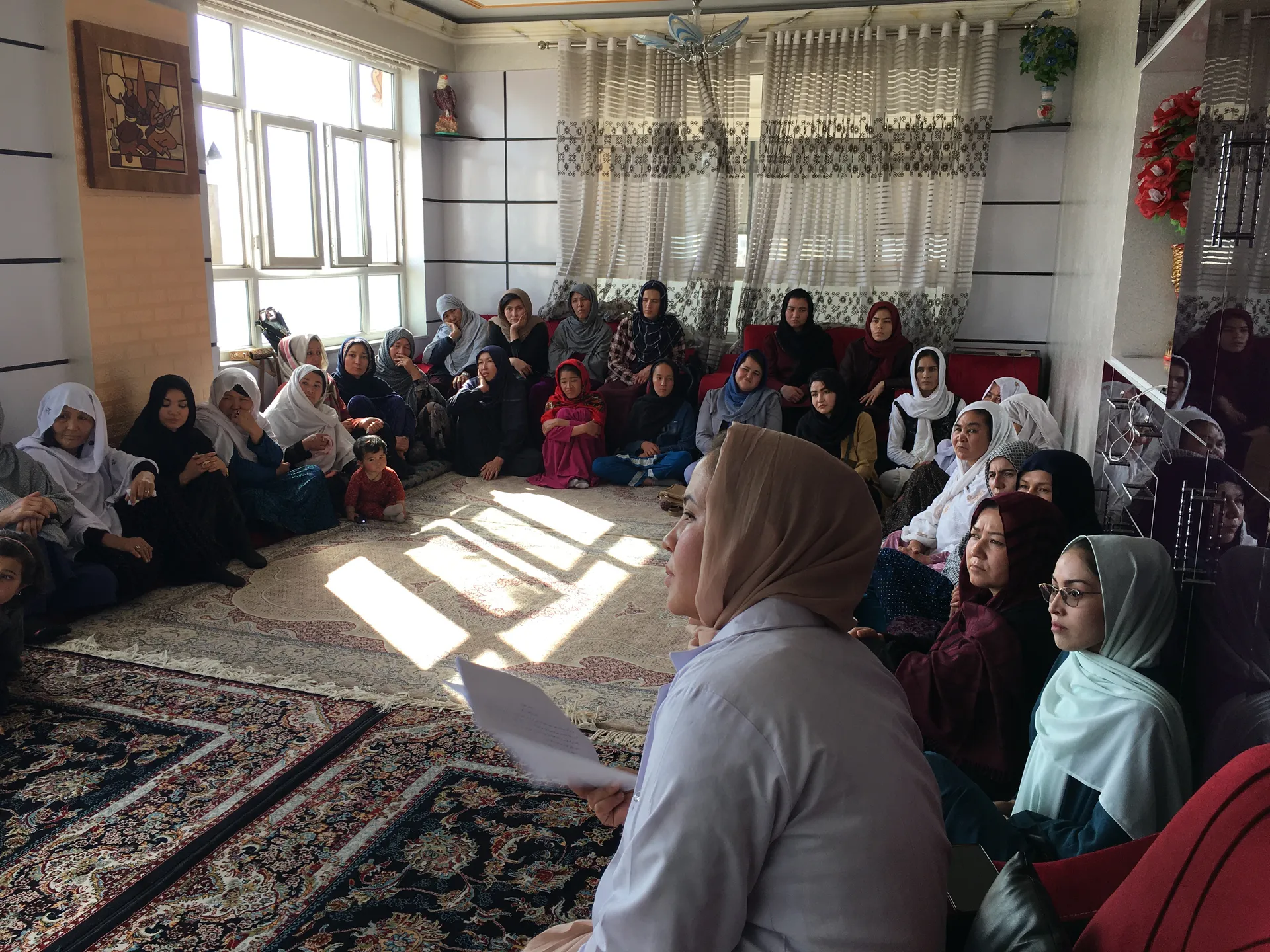 برنامۀ ارتقای سلامتی زنان و آگاهی‌دهی - کابل